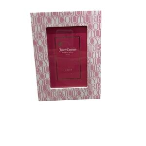 Juicy Couture Pink and White Patterned Frame